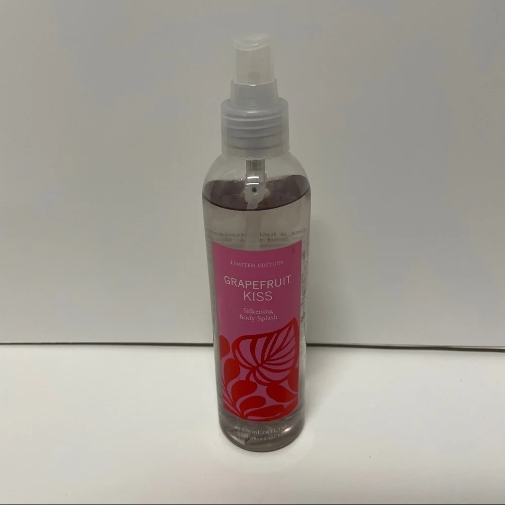 Victoria's Secret Grapefruit Kiss Silkening Body Splash 8oz Limited Edition
